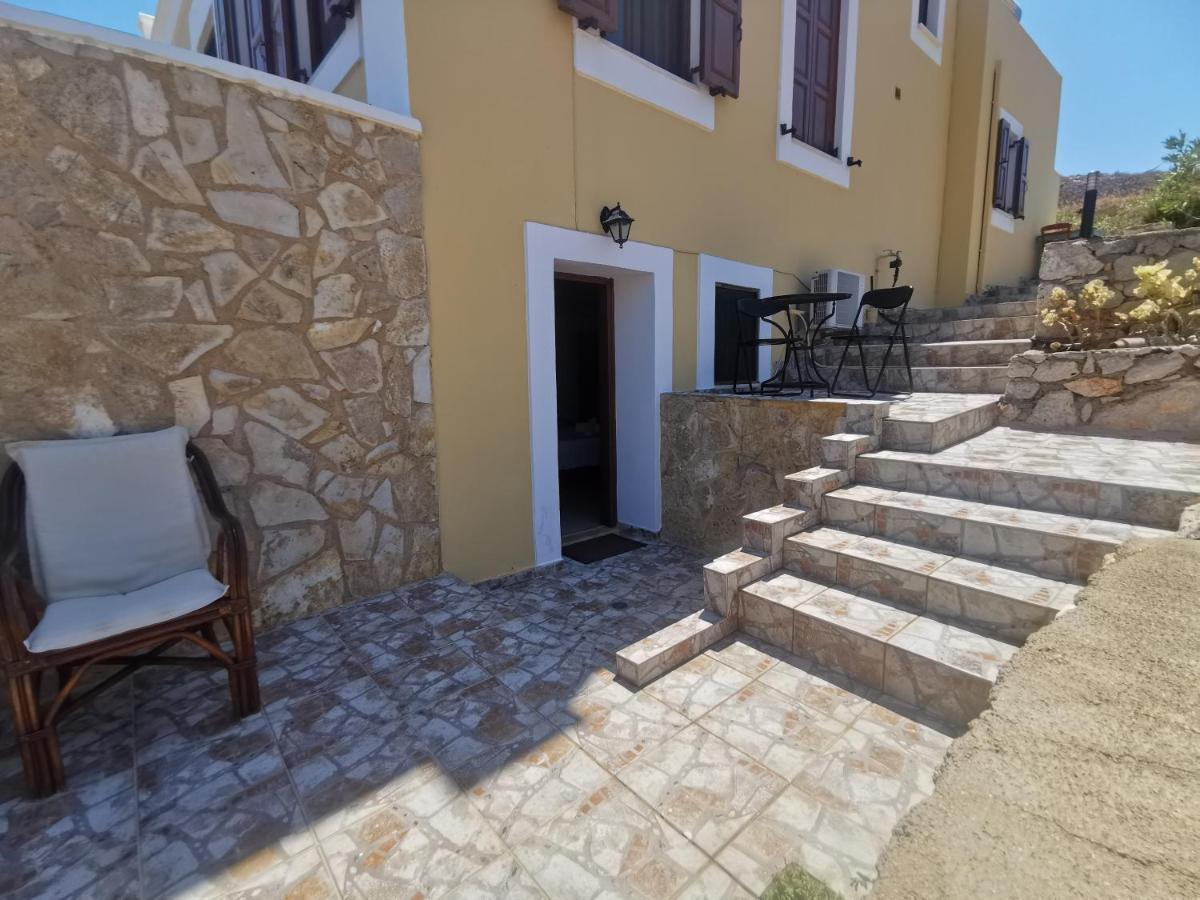 Kalypso Apartment Chalki Town Exterior foto