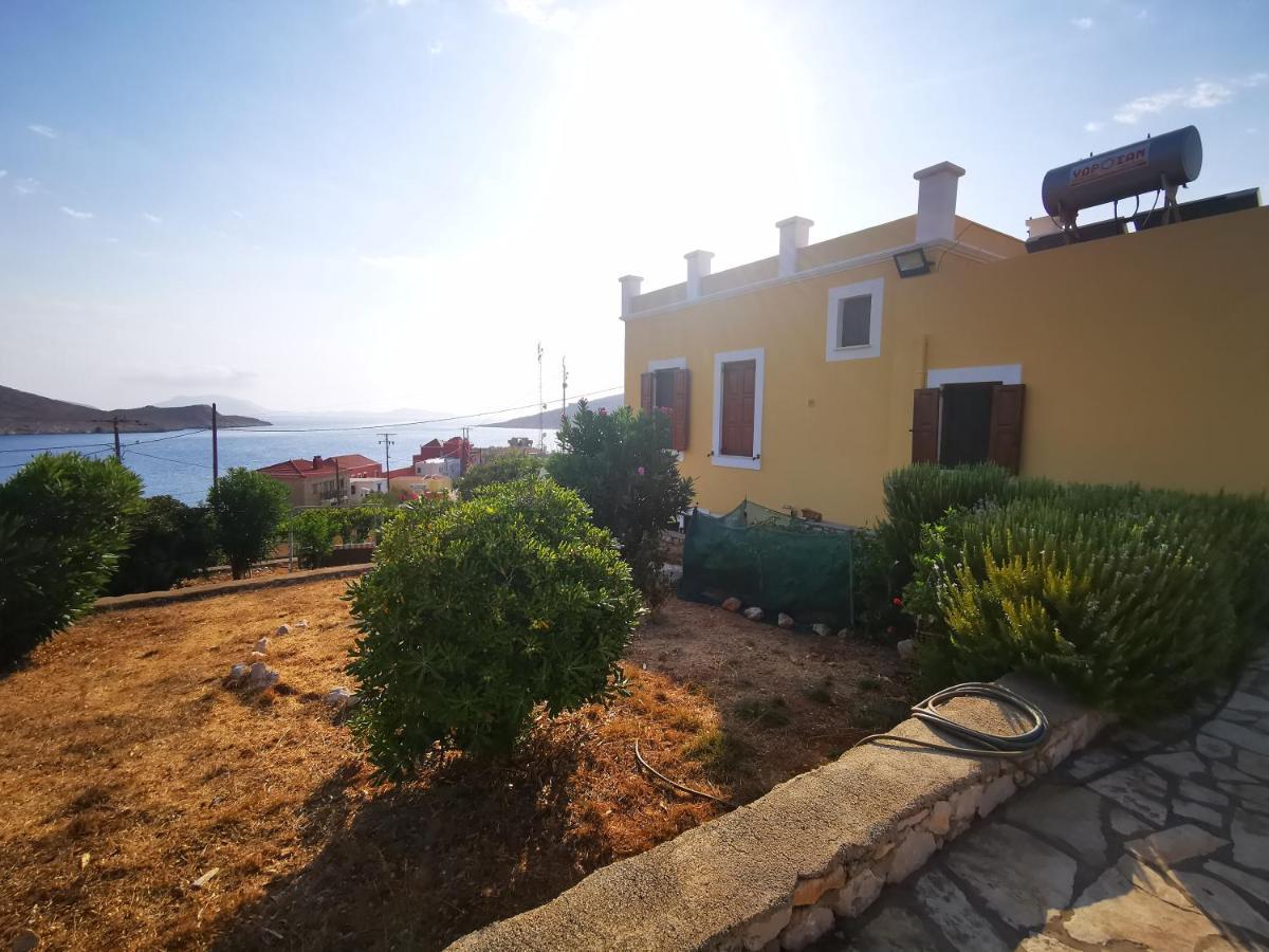 Kalypso Apartment Chalki Town Exterior foto